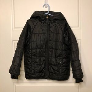 Gap Kids Black Winter Puffer Coat